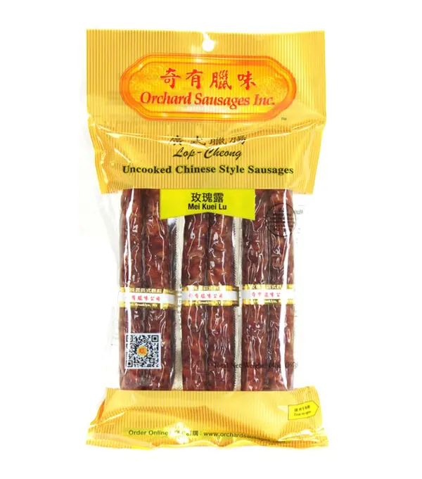 Orchard Chinese Mei Kuei Lu Sausage 奇有广式玫瑰露腊肠 30x14oz