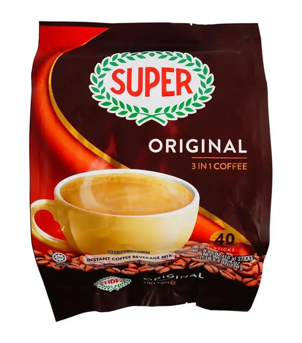 Super Inst Coffee - 3 in 1 超级 三合一咖啡 20x40px18g