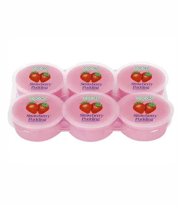 COCON Pudding - Strawberry Flavor COCON 草莓布丁 12x6x118g