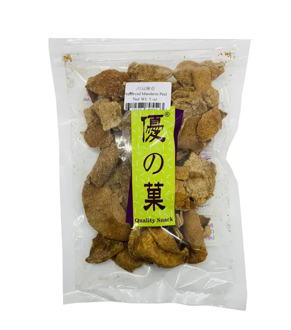 Quality Snack Preserved Mandarin Peel 优之果 川贝陈皮 30X5oz