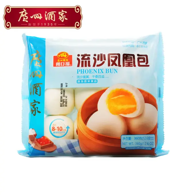 LiKouFu Phoenix Bun 利口福 流沙凤凰包 16x360g