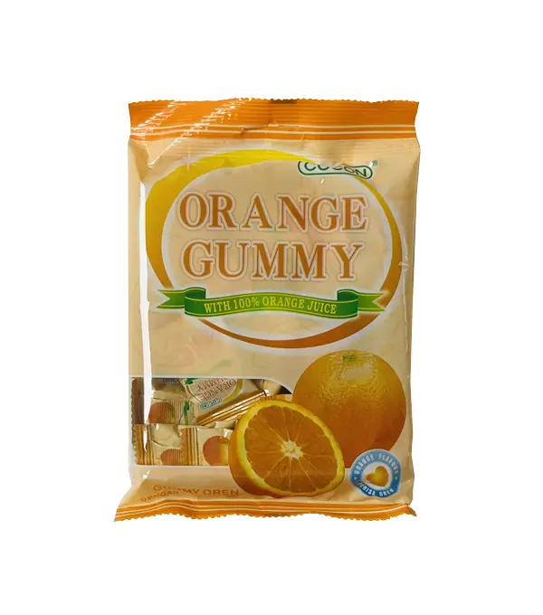 COCON Orange Gummy with 100% Juice COCON 橙果汁软糖 36x100g