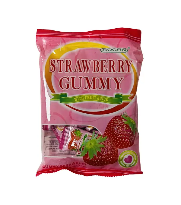 COCON Strawberry Gummy with Fruit Juice 草莓果汁软糖 36x100g