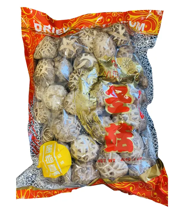 YUBI Dried Mushroom 4-5CM 茶花冬菇 4-5 CM 25x16oz