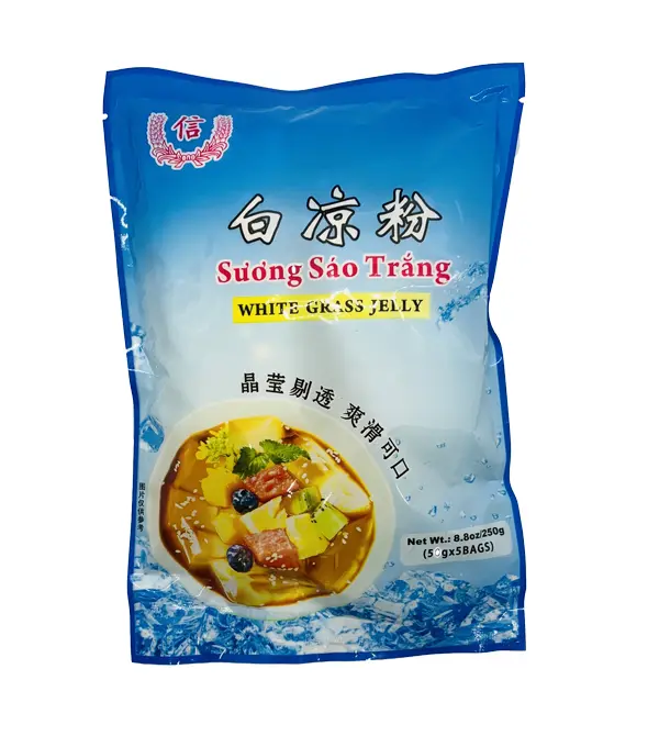 TRUST White Grass Jelly Powder 信牌 纯正白凉粉 30x250g
