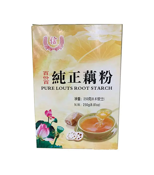 TRUST Pure Lotus Root Starch 信牌 纯正莲藕粉 30x8.81oz