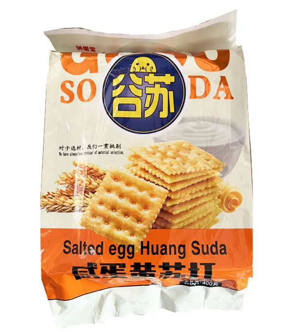 NaZiBa GuSu Salted Egg Soda Cracker 谷苏 咸蛋黄苏打饼12x400g