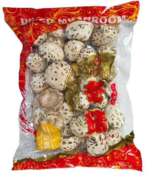 YUBI Dried Mushroom 天白花菇 4-5 CM 25x454g