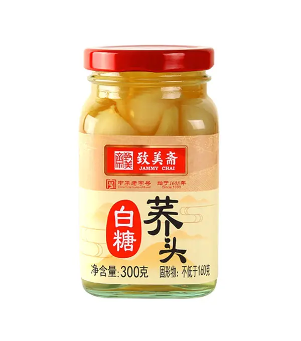 JammyChoi Sweet Pickled Onions 致美斋 白糖荞头 12x10.5oz