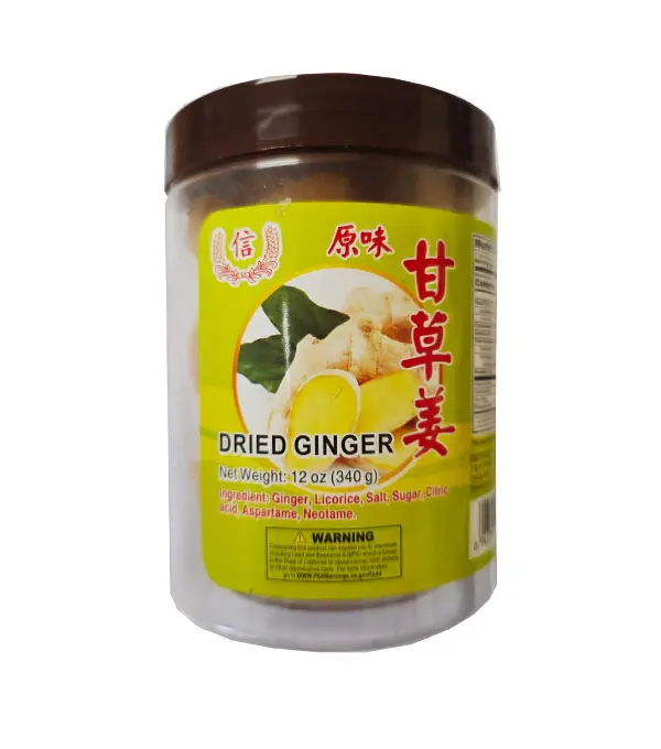 TRUST Dried Ginger 信牌 原味甘草姜 24x12oz