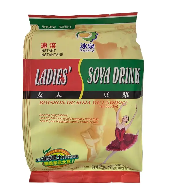 SOYSPRING Ladies Soya Drink 冰泉 女人豆浆 24x360g