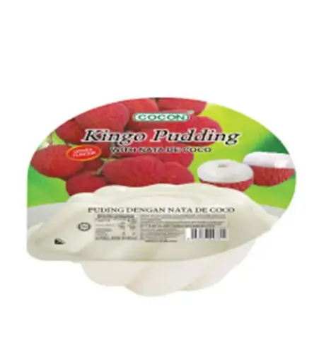[30110] COCON - Kingo Pudding - Lychee Flavour COCON 大碗荔枝布丁 12x420g