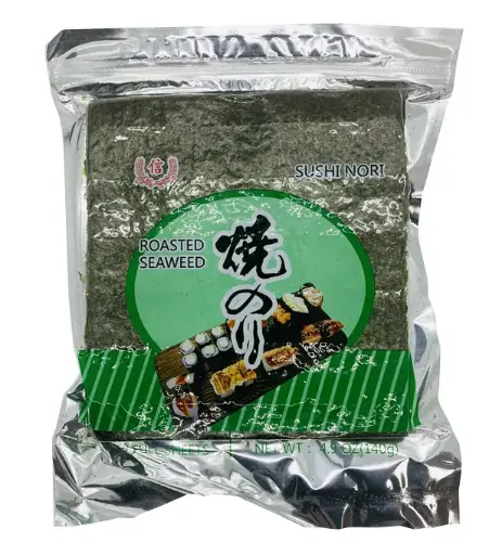 [30234] TRUST Roasted Sushi Seaweed 信牌 寿司紫菜 - 普装 10x50Sheets