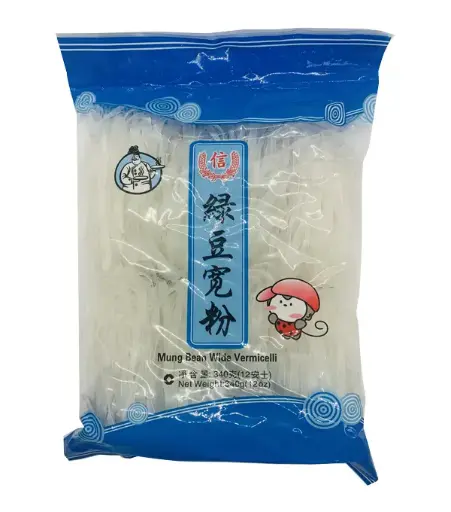[50107] TRUST Mung Bean Wide Vermicelli 信牌 绿豆宽粉 30x12oz