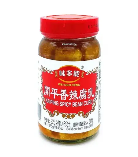 [60313] WDN Kaiping Spicy Bean Curd 味多能 开平香辣腐乳 36x335g