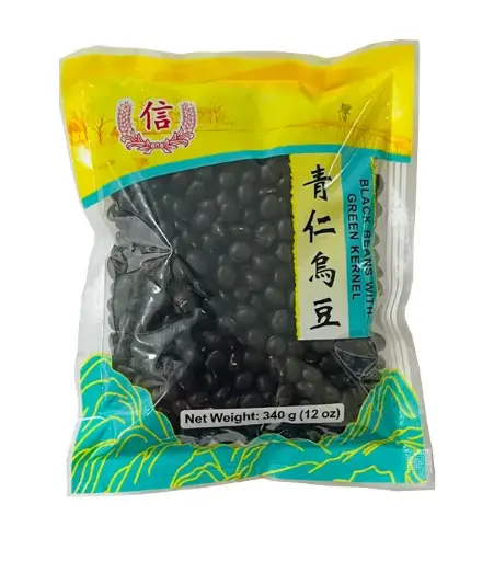[70242] TRUST Black Bean with Green Kernel 信牌 青仁乌豆 50x340g