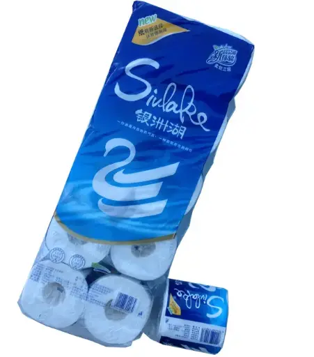[90105] Sivlake toliet paper Roll 银洲湖 厕纸 6x10Rolls