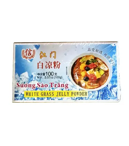 [299088] TRUST White Grass Jelly Powder 信牌 纯正白凉粉 盒庄 120x3.53oz