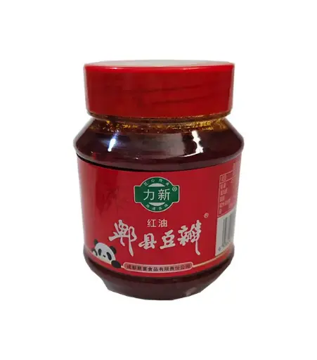 [60321] LIXIN Pixian Chili Bean Paste 力新 红油郫县豆瓣酱 12x500g