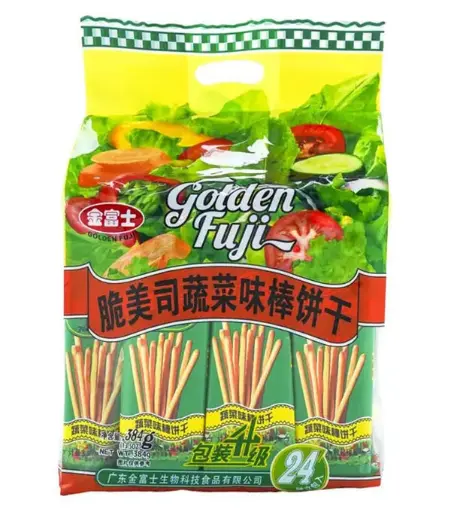 [30274] GoldenFuji Crispy vegetable Biscuits 金富士 脆美司(蔬菜) 12x300g