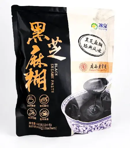 [20604] SOYSPRING Sesame Dessert 冰泉 速食黑芝麻糊 20x480g
