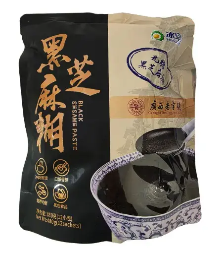 [20605] SOYSPRING Sesame Dessert - sugar free冰泉 黑芝麻糊 - 无糖 20x480g